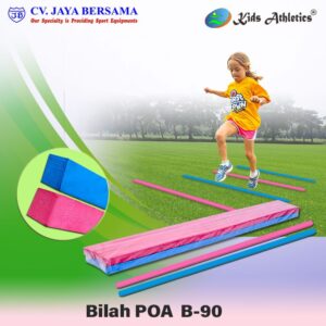 atletik kid, atletik kit, bilah poa, blade, kids athletics, lajur poa, peralatan olahraga anak, poa, potongan eva spon, pembatas lompat, sport kid