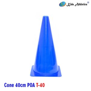 atletik kid, atletik kit, cone, cone atletik, cones dak, cones poa, kids athletics, marker, peralatan olahraga anak, poa, segitiga plastik, cones 40 cm, sport kid